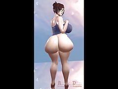 AlmightyPatty Hot 3D Sex Hentai Compilation - 10