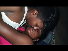 Indian wife kissing ass husband