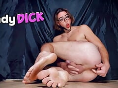 LadyDick feet ass fingering Dick Shemale ladyboy
