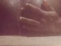 African boy fingering his asshole