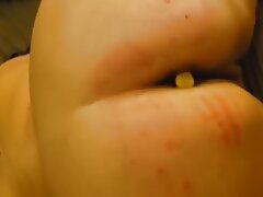 Sugar Daddy Figs BBW Lillith Ann Black and Beats her with Spiked Paddle