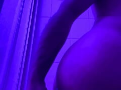 Dildo Riding in the Shower! Creampie