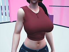 Custom Female 3D : Gameplay Episode-01 - Sexy Customizing the Girl With Hot Sexy Casual Dress Without Any Voice Video