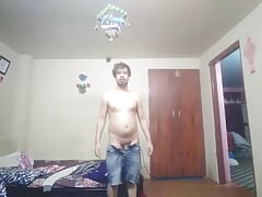 Hot Daddy masturbating hard