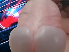 BIG TITS AND BIG COCK JOCKER'S COCK - HOT TRANS