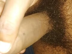 Indian boy first time hard masturbating with oily massage