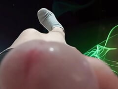BIG TITS CUM BIG COCK JOCKER'S COCK - HOT TRANS