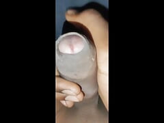 Gym boy masturbating
