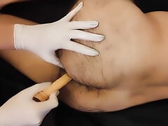 Rimming and Prostate Massage Edging Orgasm leads to HUGE Hands Free Cumshot