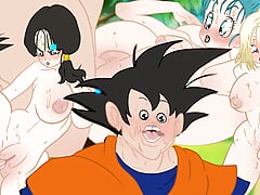 Hentai hide-and-seek - I'll fuck whoever I find! Porn Dragon ball - Videl,Bulma,Android 18 ! ( Cartoon anime sex ) 2d