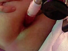 His Ass Fucked With Fuck Machine