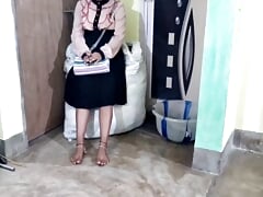 Real girlfriend and boyfriend make fun in alone room