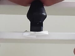 Buttplugging ass warm up