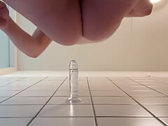 Squirting with dildo in my ass