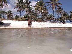 Tropical anal with cumshot for Black Angelika