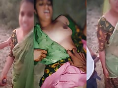 Indian Sasur ji with her bahu rani fucking outdoor hindi talking hindi audio